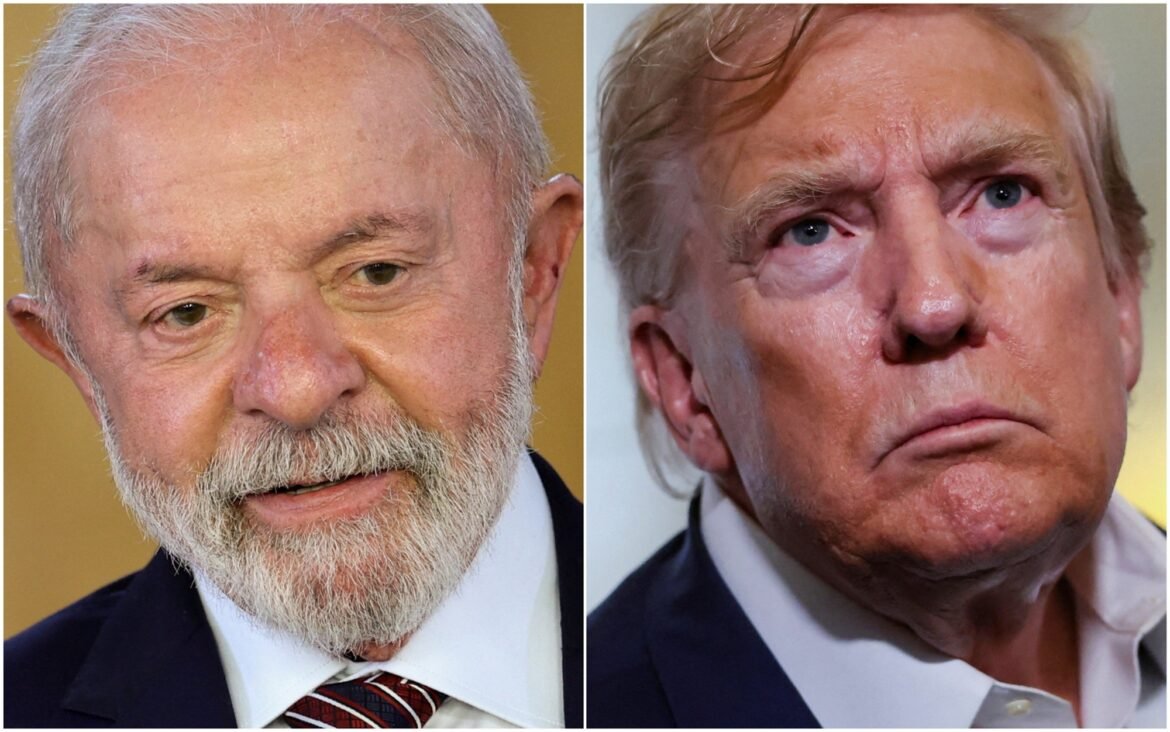 ao-lado-de-milei,-trump-cita-o-brasil-e-diz-que-teve-boa-conversa-com-lula