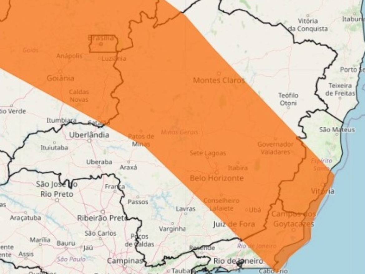 inmet-emite-alerta-laranja-de-‘chuvas-intensas’-para-72-cidades-do-norte,-centro-e-noroeste-de-mg