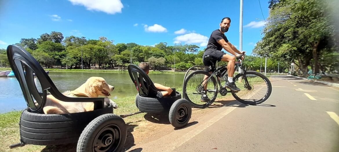 morador-de-mg-cria-‘bitrem’-para-passear-com-o-filho-e-o-cachorro-e-viraliza-nas-redes-sociais;-video