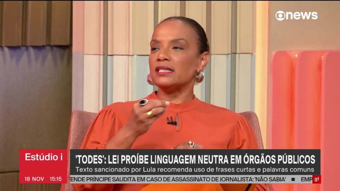 lei-que-proibe-uso-de-linguagem-neutra-em-orgaos-publicos-e-aceno-de-lula-a-grupo-conservador,-analisa-flavia-oliveira