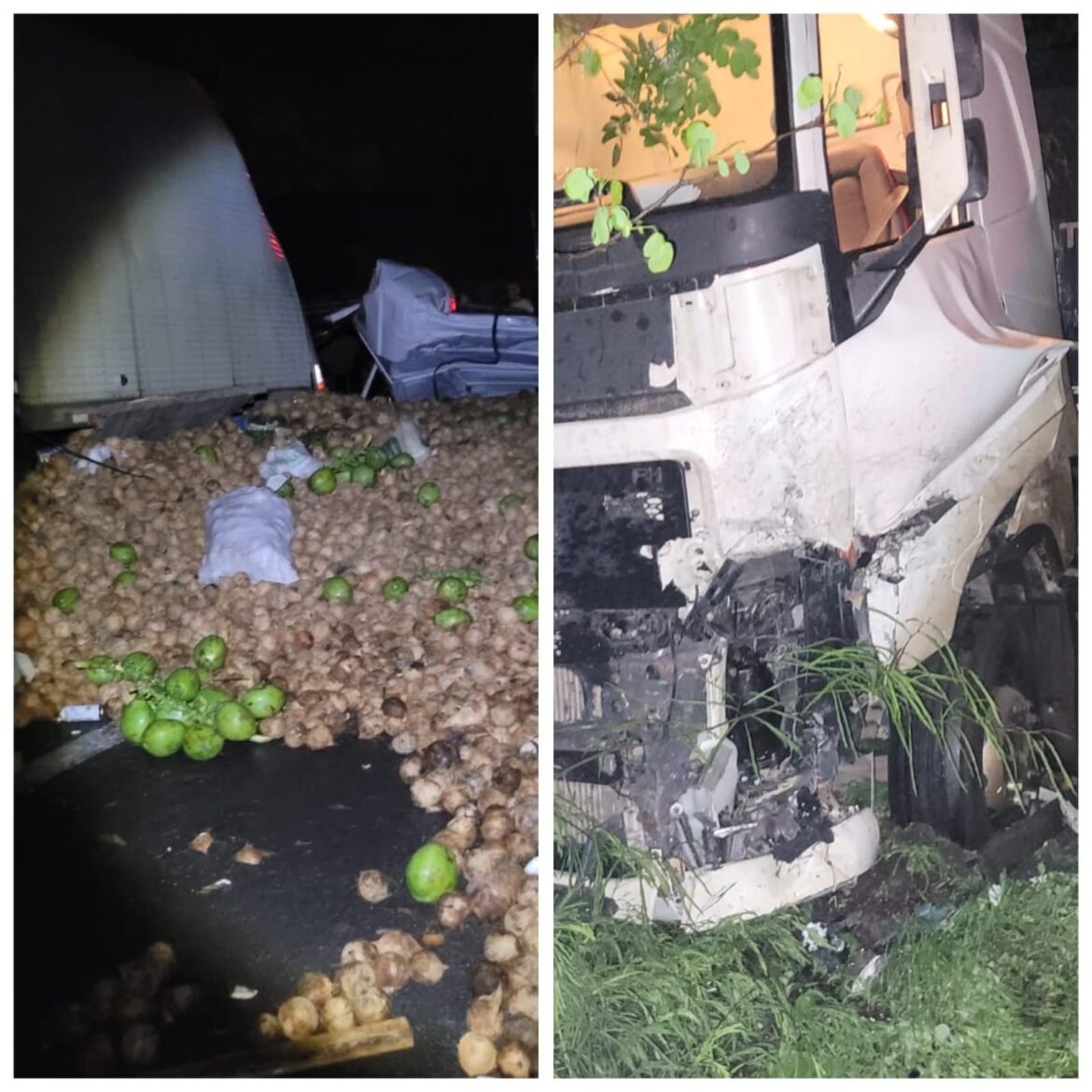 acidente-entre-tres-carretas-deixa-um-motorista-morto-na-br-251,-em-francisco-sa