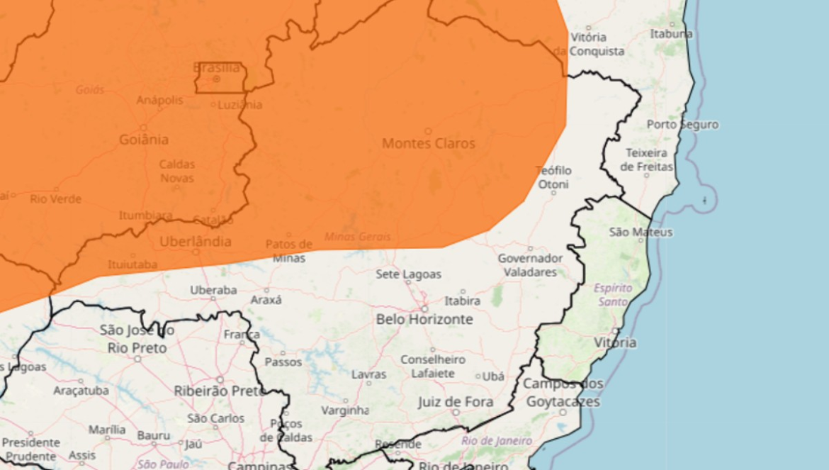 inmet-divulga-alerta-de-‘perigo’-para-128-cidades-do-norte,-centro-e-noroeste-de-mg