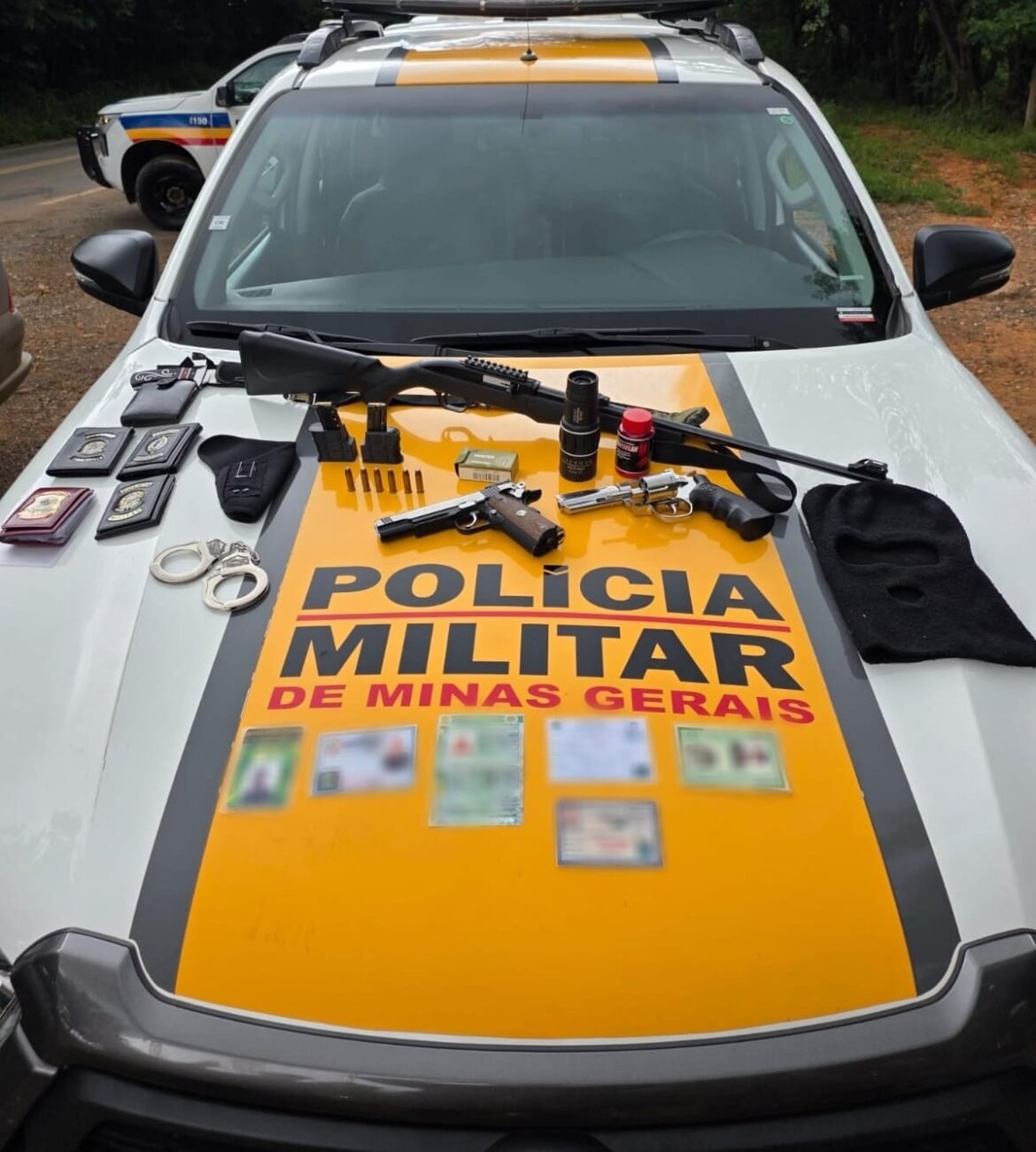 motorista-e-preso-com-documentos-falsos-da-pf-e-do-exercito,-armas-e-municoes-na-mg-308