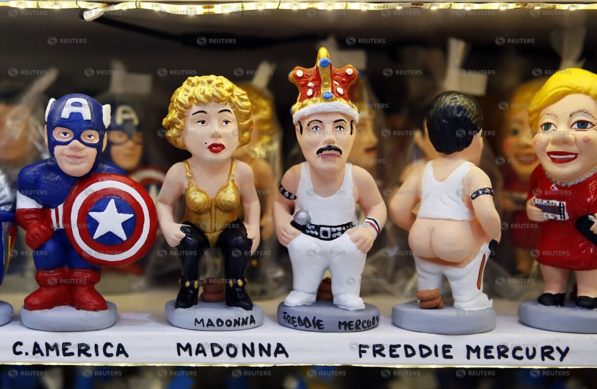 freddie-mercury,-politicos-e-jogadores-viram-bonecos-‘caganers’-na-catalunha