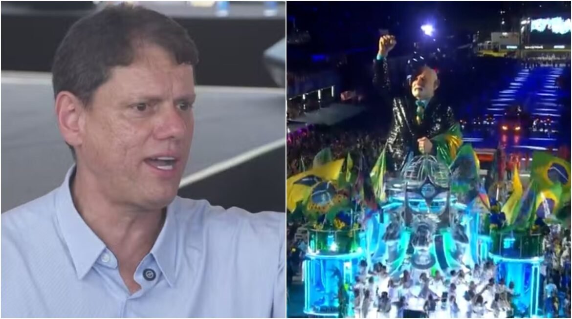 tarcisio-comemora-rebaixamento-de-escola-de-samba-que-homenageou-lula:-‘desfile-horroroso,-ja-vai-tarde’