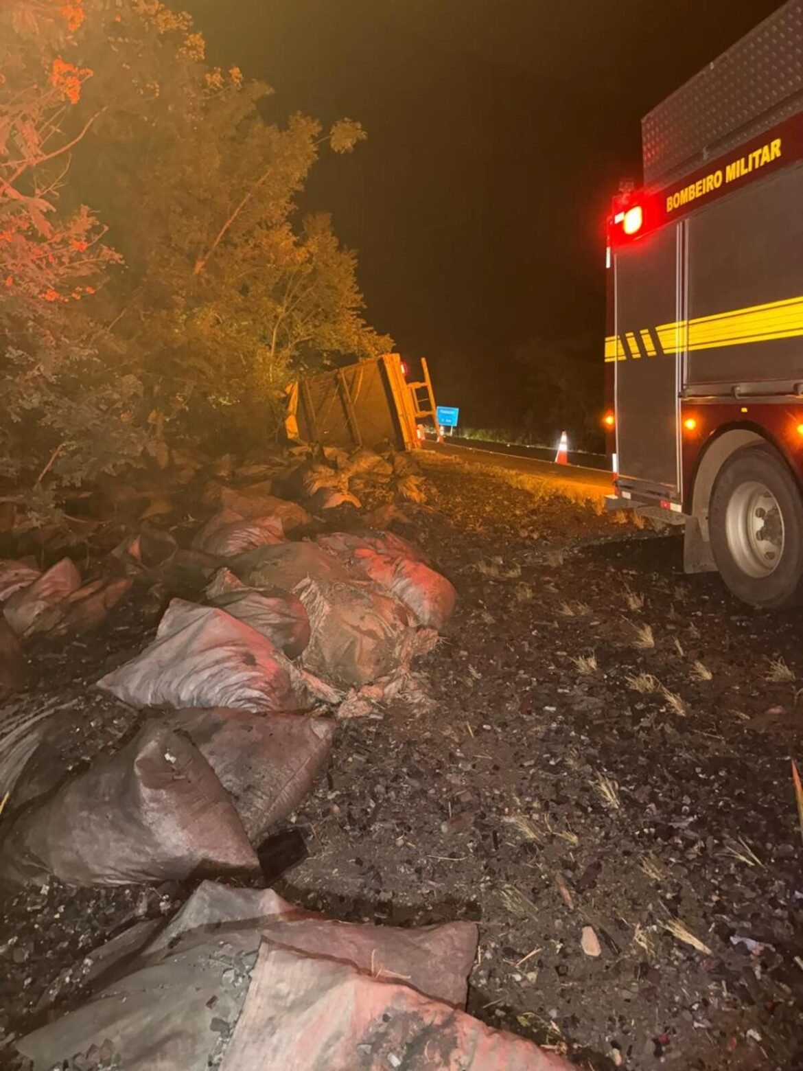 caminhao-carregado-com-carvao-tomba-na-br-135-e-motorista-morre