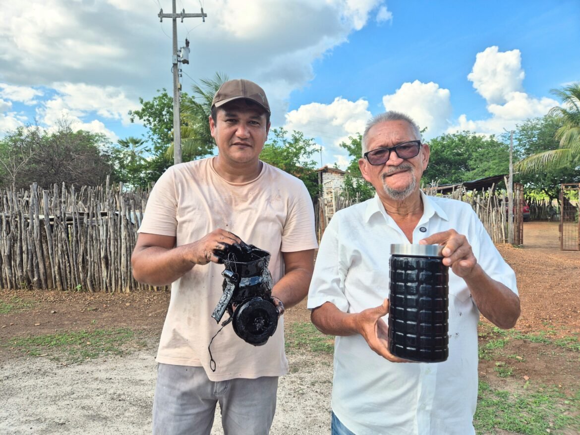 ‘minha-alegria-era-agua’:-produtor-que-encontrou-possivel-petroleo-no-quintal-diz-que-ficou-triste-|-g1