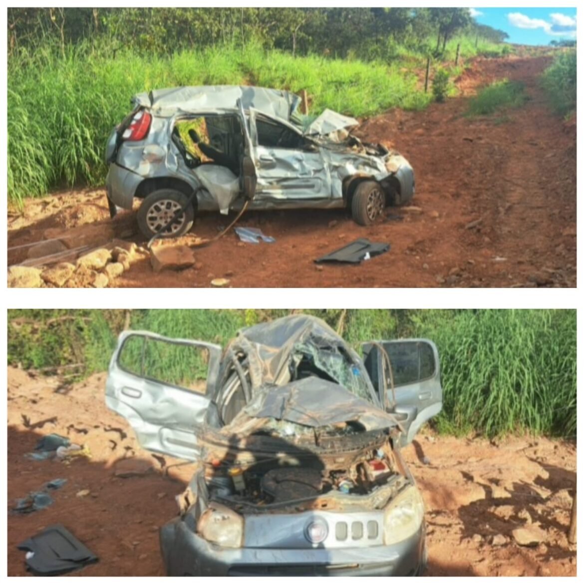 idoso-morre-apos-capotamento-de-carro-na-mg-402,-em-urucuia