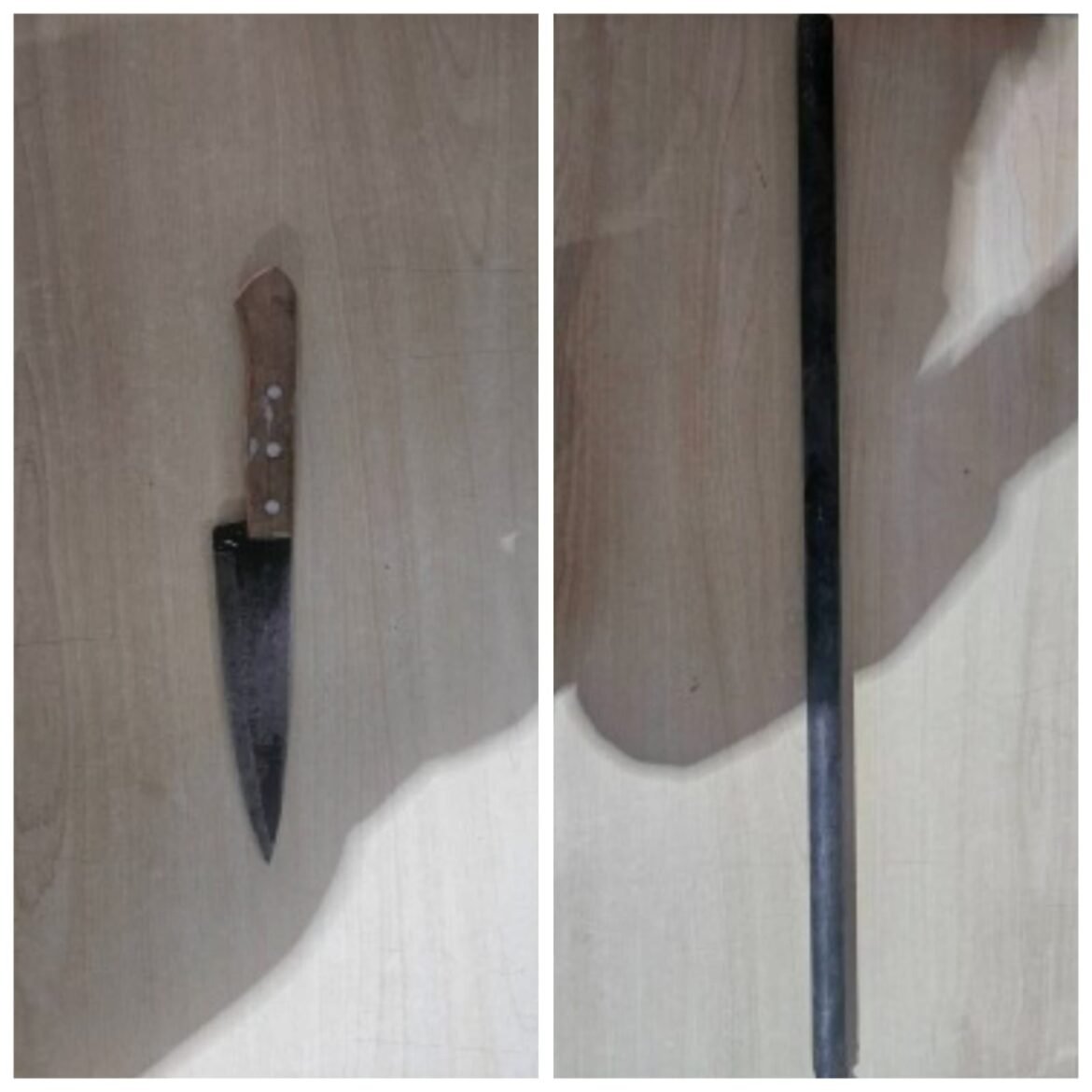 homem-ameaca-policiais-com-faca-e-barra-de-ferro,-toma-arma-e-e-preso-em-tres-marias