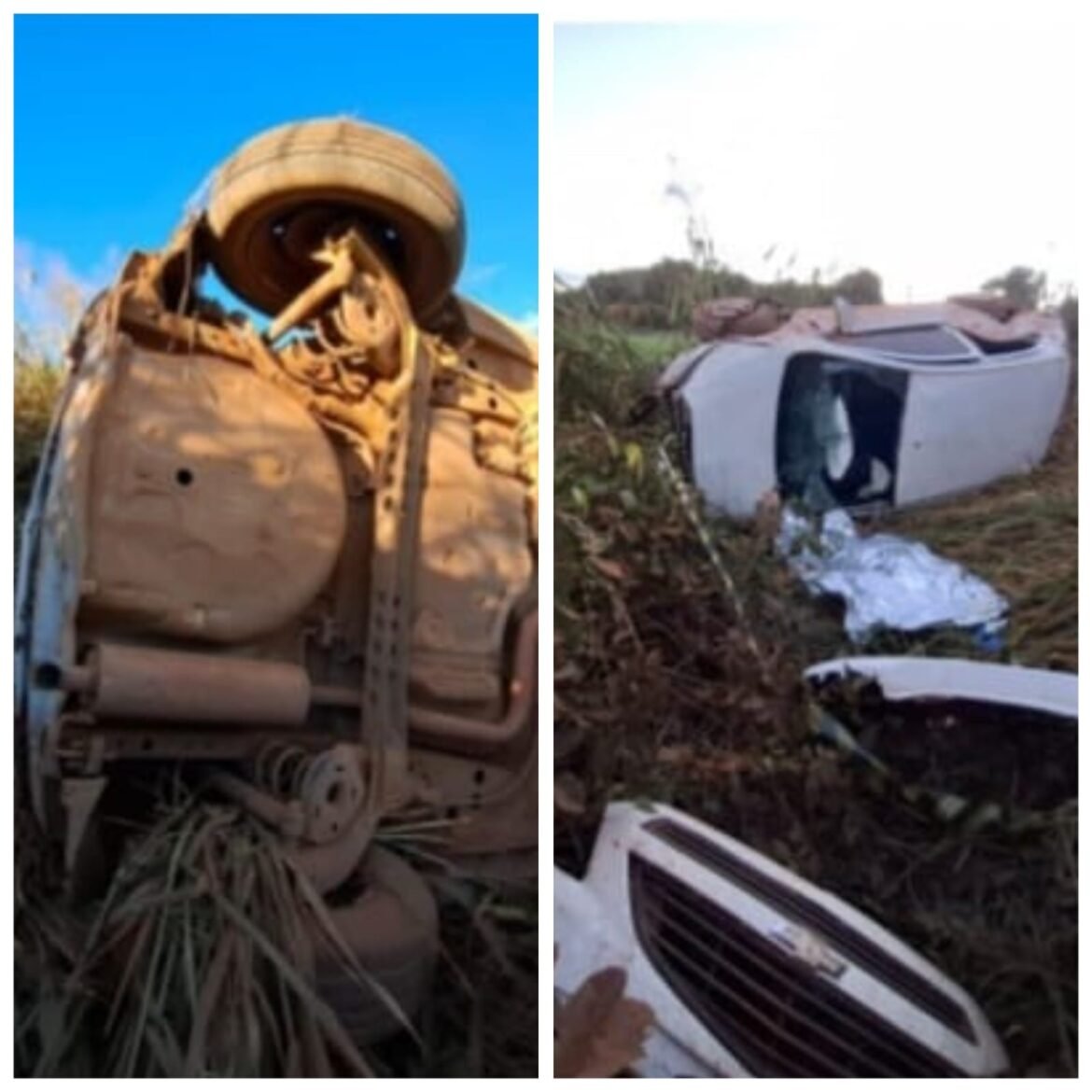 motorista-morre-apos-perder-o-controle-da-direcao-e-capotar-carro-no-noroeste-de-minas