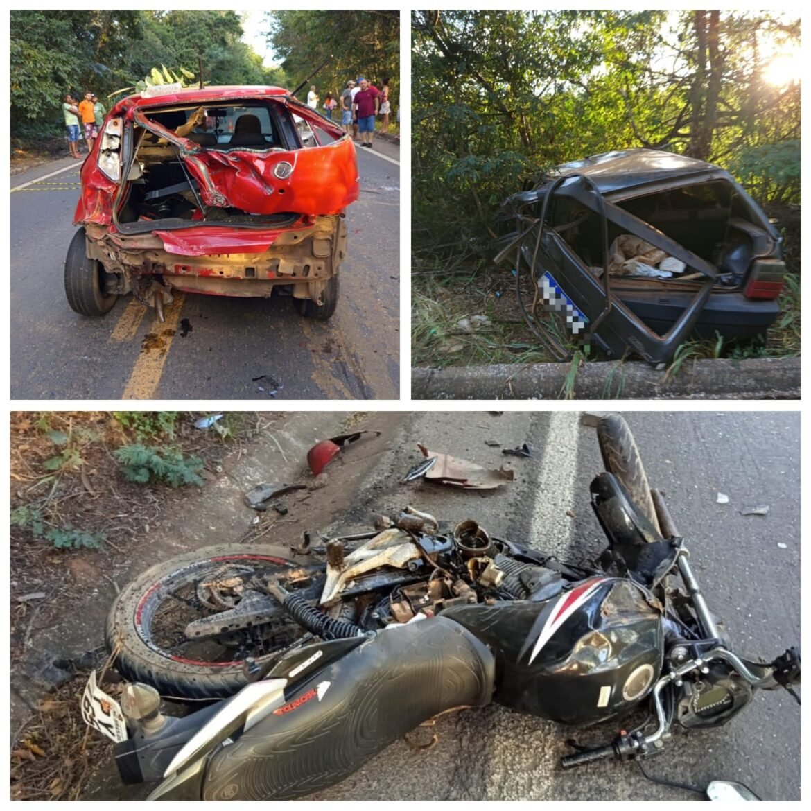 duas-pessoas-ficam-feridas-em-acidente-entre-carros-e-moto-na-mgc-135,-em-mirabela