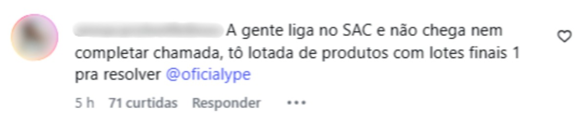 produtos-ype-recolhidos-pela-anvisa:-consumidores-relatam-falhas-no-sac-da-fabricante