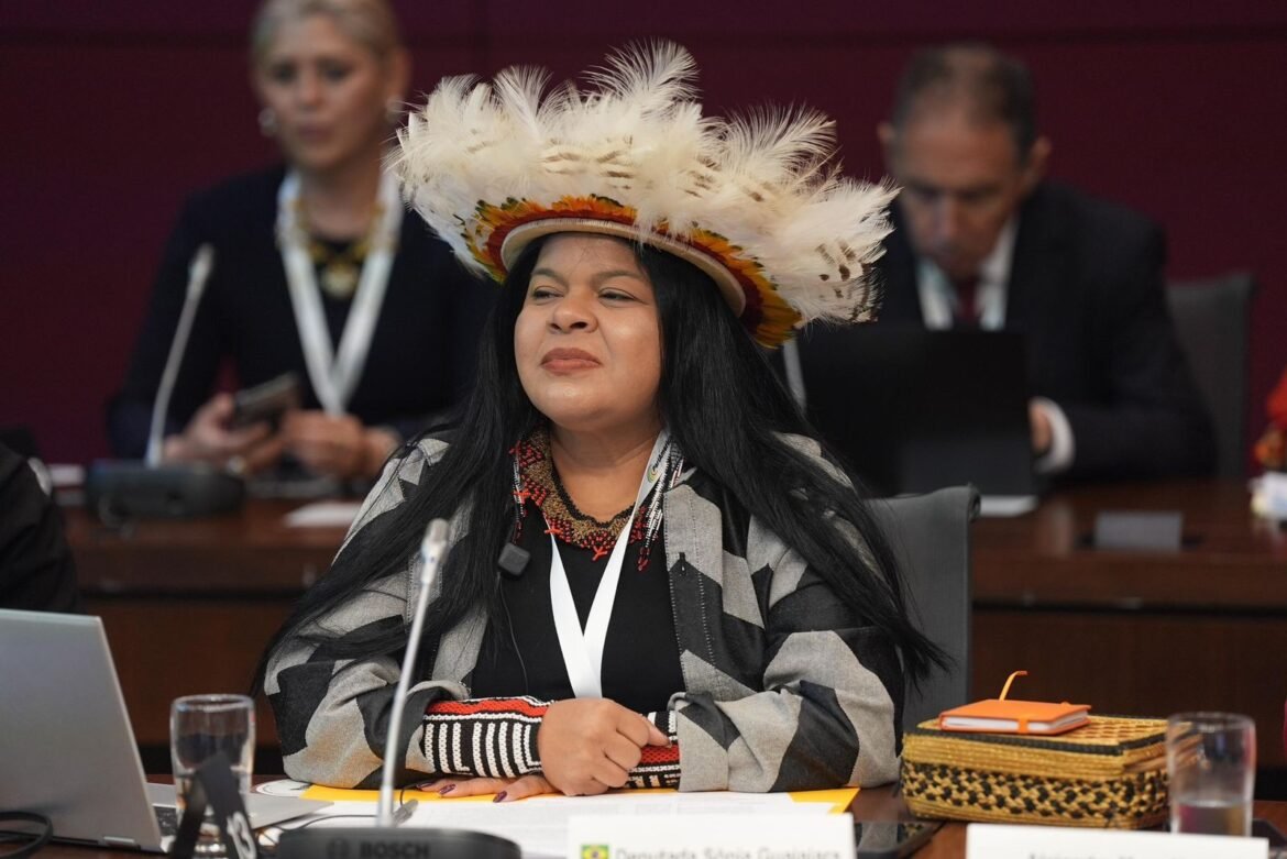 sonia-guajajara-e-eleita-copresidenta-de-grupo-parlamentar-das-americas;-deputada-e-a-1a-indigena-brasileira-a-coordenar-rede