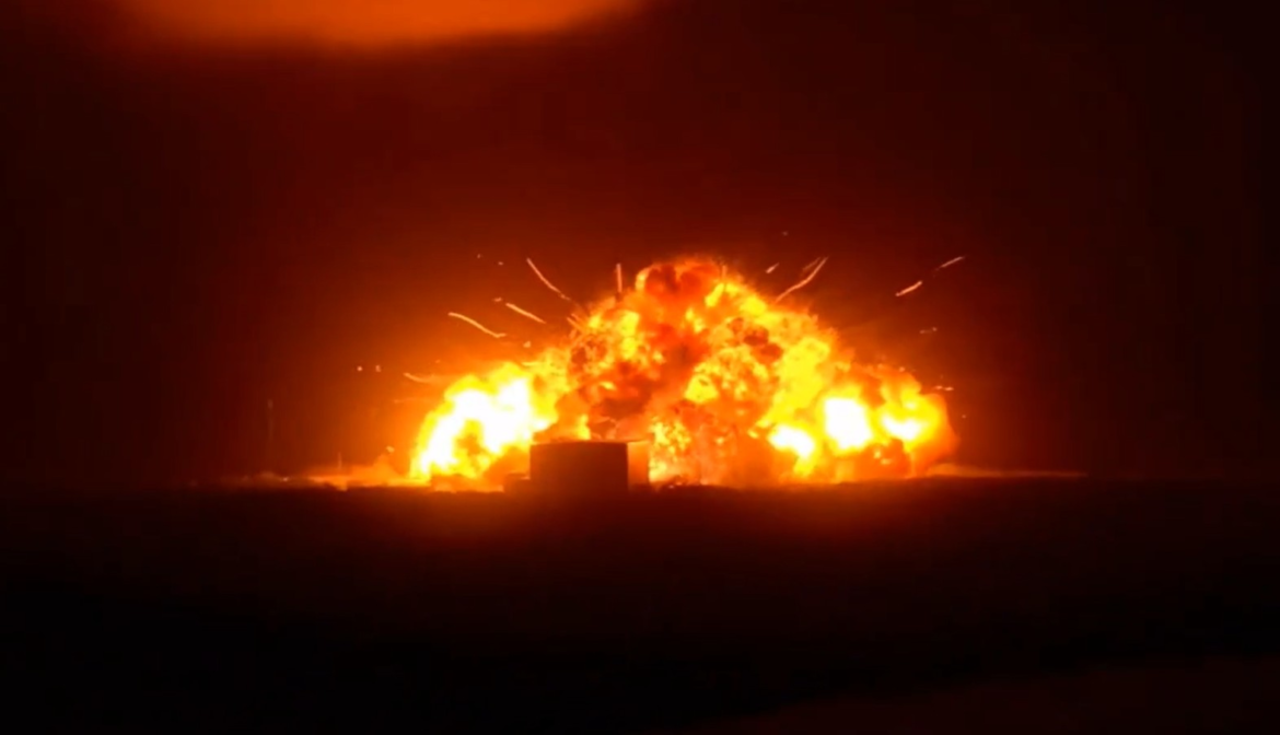 nave-da-blue-origin-explode-durante-teste-na-plataforma-de-lancamento-|-g1