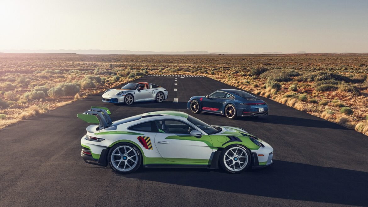 porsche-apresenta-carros-inspirados-em-toy-story-5-no-tapete-vermelho-|-g1