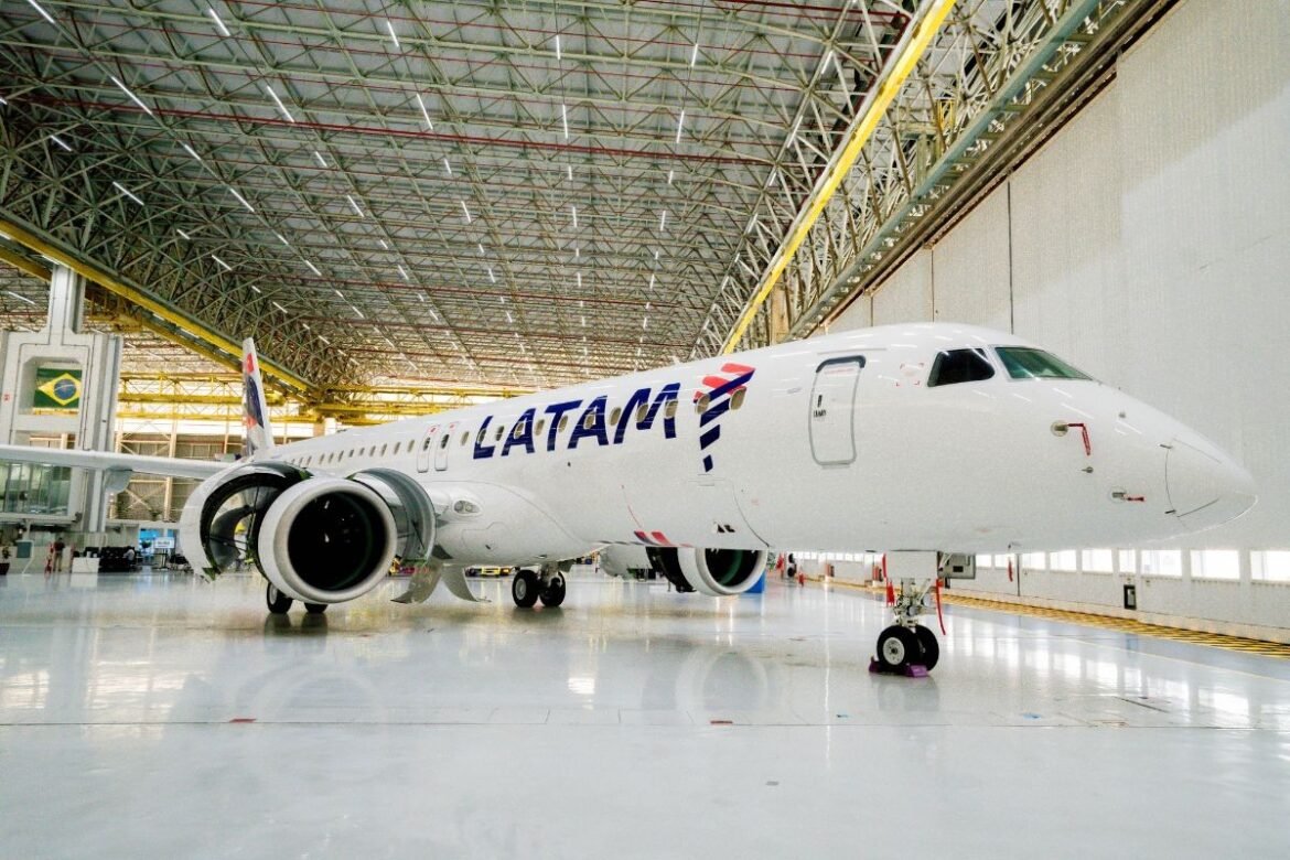 latam-revela-primeiro-embraer-e195-e2-de-encomenda-bilionaria-|-g1