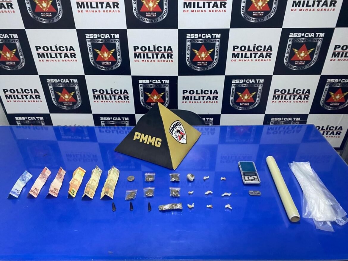 homem-e-preso-por-trafico-apos-denuncias-de-que-ele-vendia-drogas-perto-de-escola,-em-pirapora