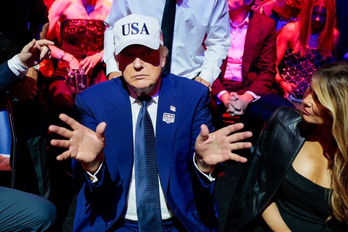 nas-vesperas-do-g7,-trump-ameaca-impor-tarifa-de-100%-sobre-vinhos-franceses-se-pais-nao-eliminar-imposto-sobre-big-techs-|-g1