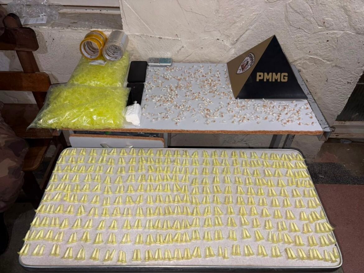 pm-encontra-500-pinos-de-cocaina-e-mais-de-400-pedras-de-crack-escondidos-em-lote-vago-e-prende-casal-em-montes-claros