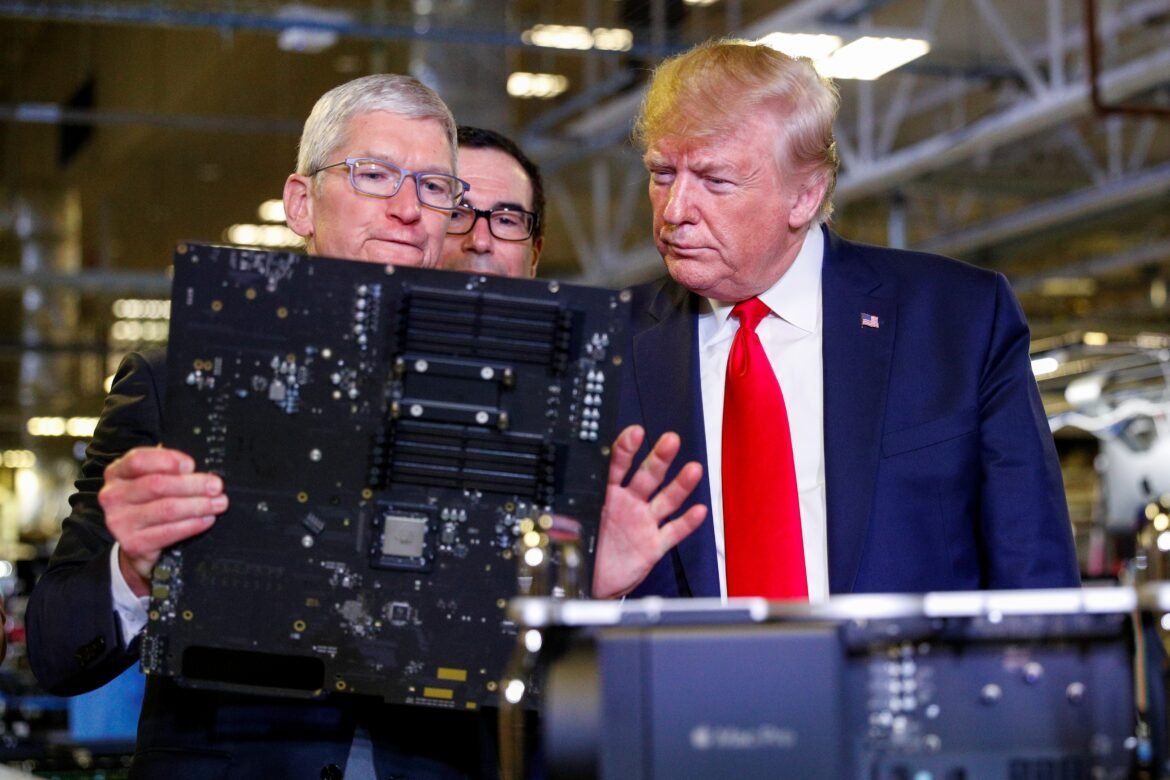 trump-diz-que-apple-fara-chips-nos-eua-em-parceria-com-a-intel-|-g1