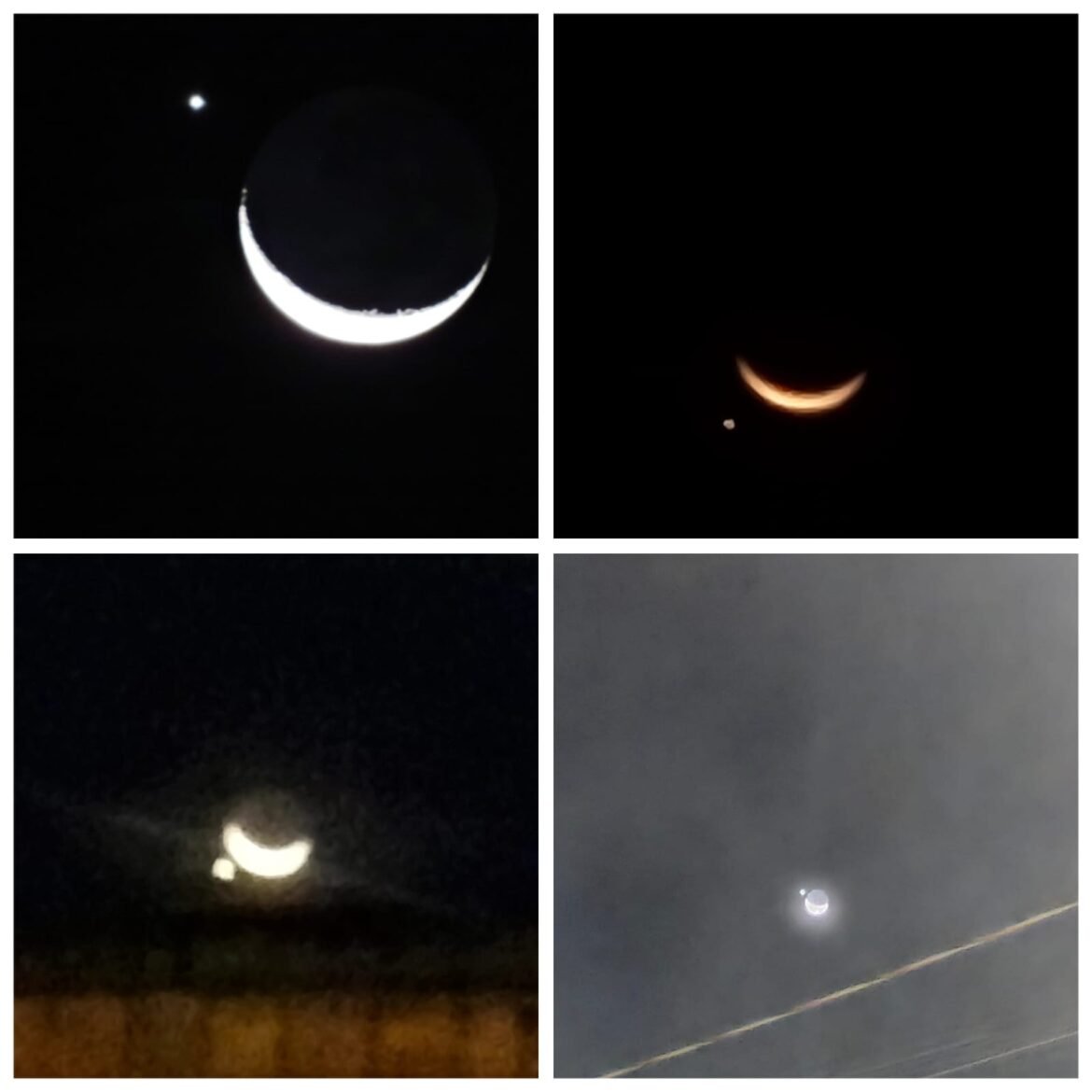encontro-entre-lua-e-outros-planetas-chama-atencao-no-ceu-em-montes-claros;-fotos