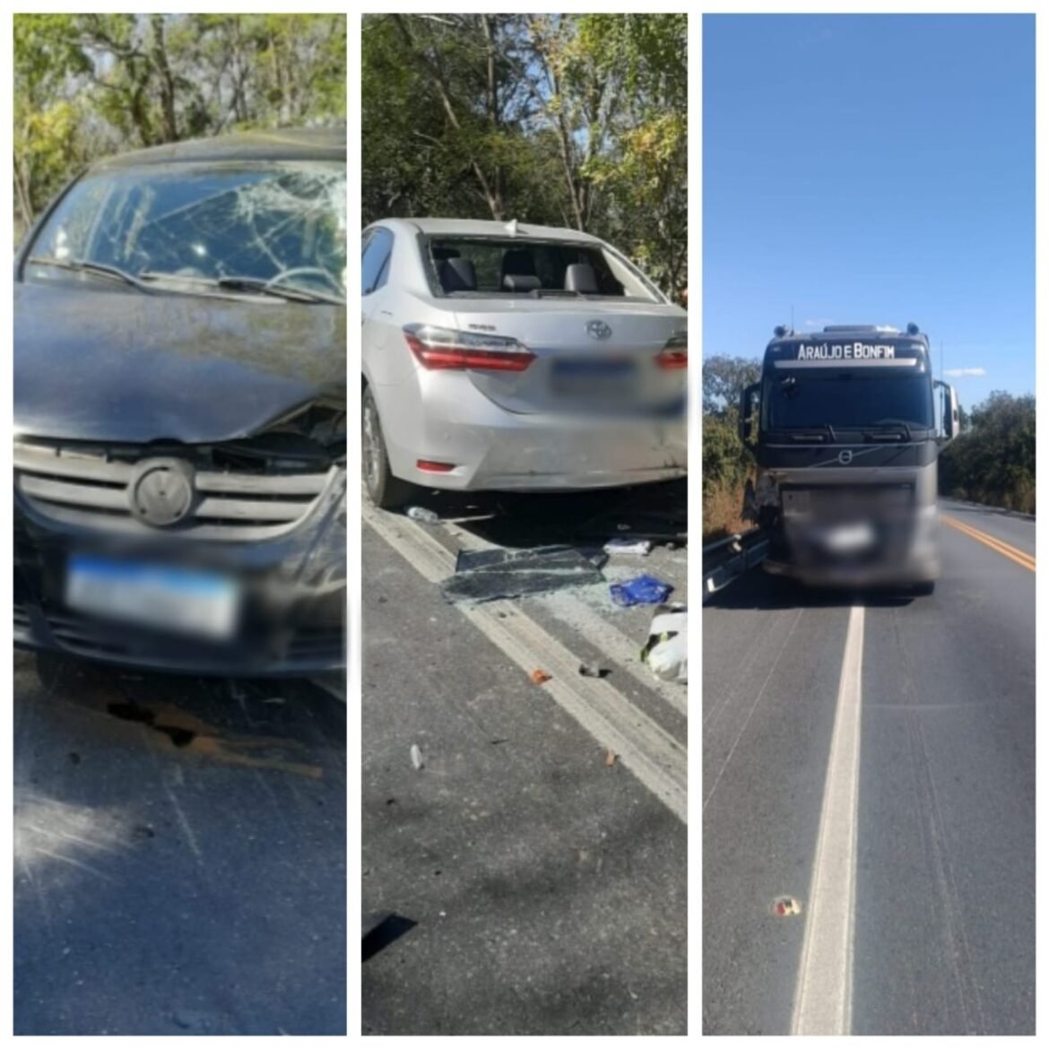 engavetamento-envolvendo-dois-carros-e-um-caminhao-deixa-familia-ferida-na-br-135