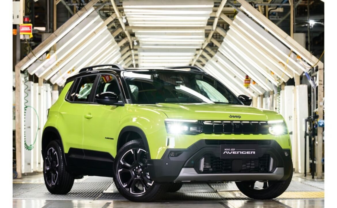 stellantis,-dona-da-fiat,-inicia-producao-do-jeep-avenger-no-brasil-e-prepara-estreia-neste-semestre-|-g1