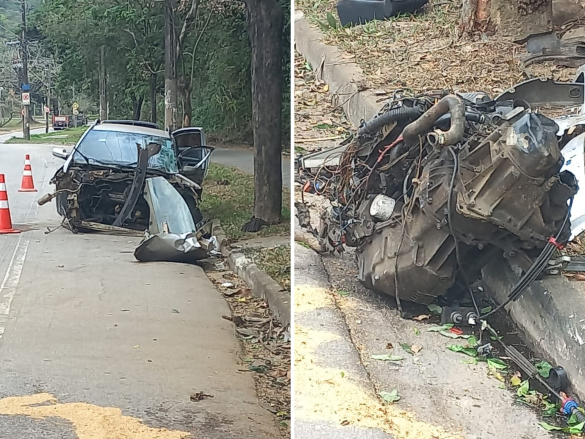 motorista-e-arremessada-para-fora-de-carro-apos-acidente-na-br-381,-em-ipatinga