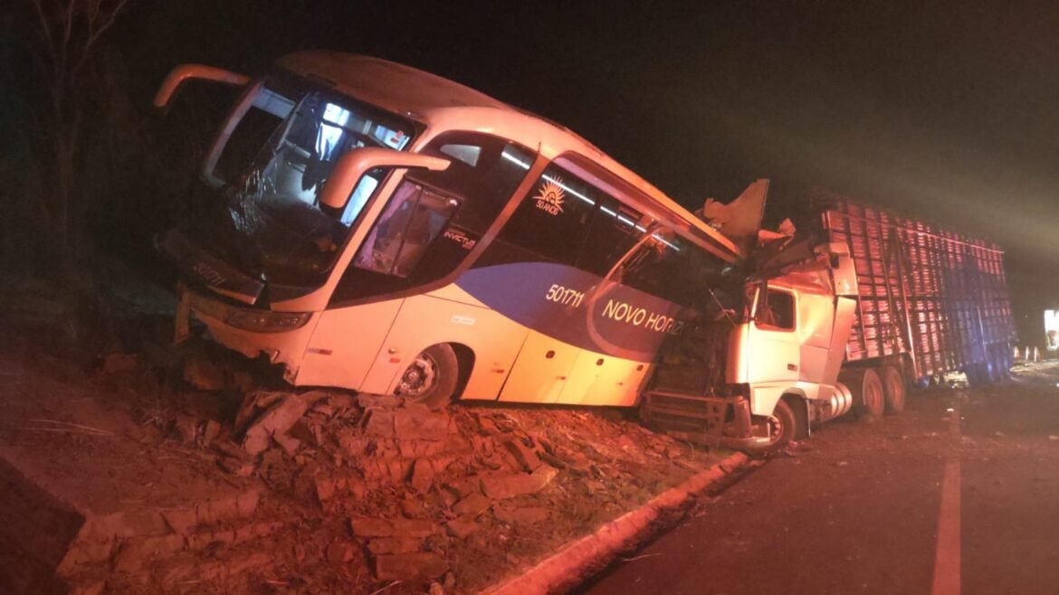 mae-e-filho-morrem-em-acidente-entre-onibus-e-carreta-boiadeira-na-br-135,-em-buenopolis