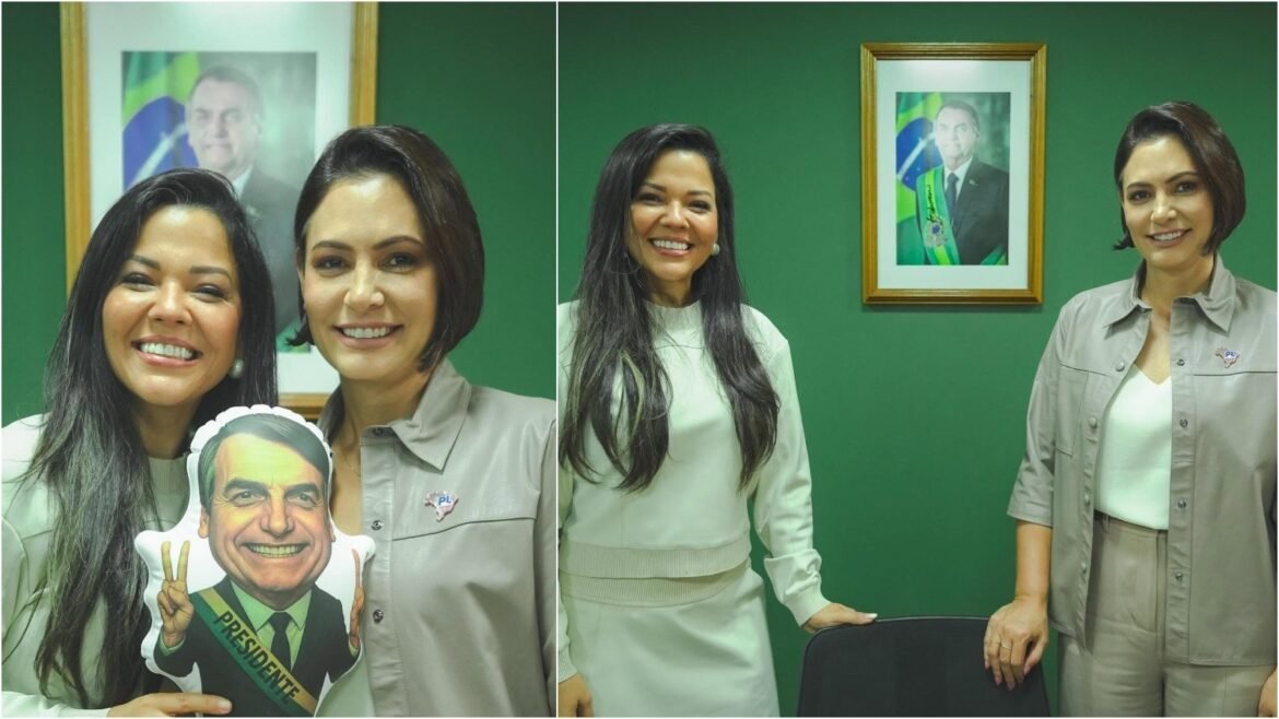 priscila-costa,-pivo-da-crise-entre-flavio-bolsonaro-e-michelle-no-ceara,-deixa-disputa-ao-senado-e-sera-candidata-a-deputada-federal