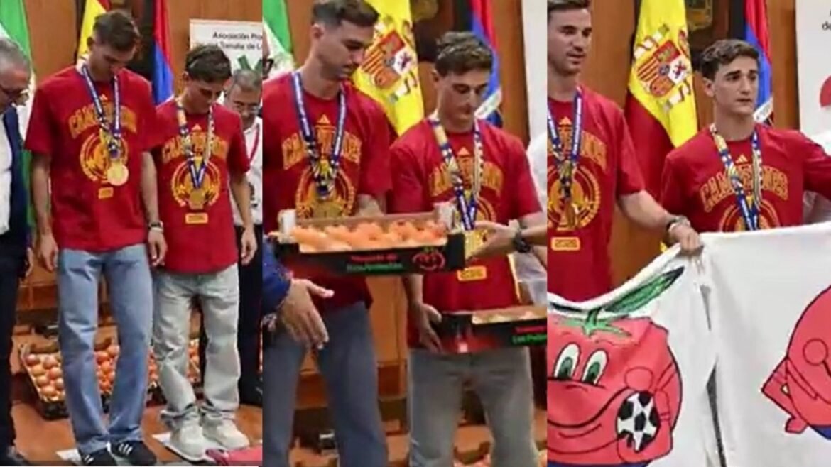 cidade-espanhola-presenteia-campeoes-com-tomates;-veja-video-|-g1