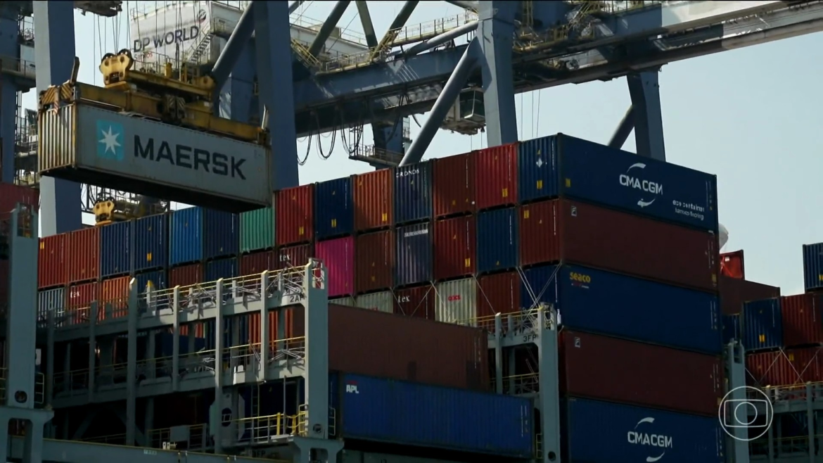governo-estima-que-47,3%-das-exportacoes-brasileiras-sao-atingidas-por-tarifas-dos-eua-|-g1