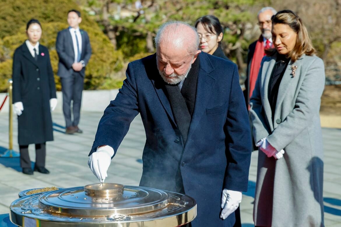 lula-recebe-presidente-da-coreia-do-sul-nesta-segunda;-pauta-inclui-minerais-criticos-e-terras-raras