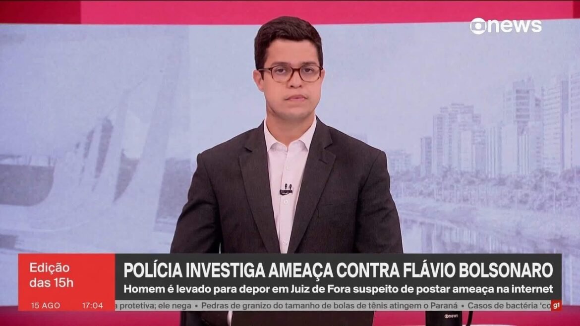 apos-ameaca,-campanha-de-flavio-bolsonaro-fala-em-acao-agil-da-policia-e-destaca-episodio-de-2018