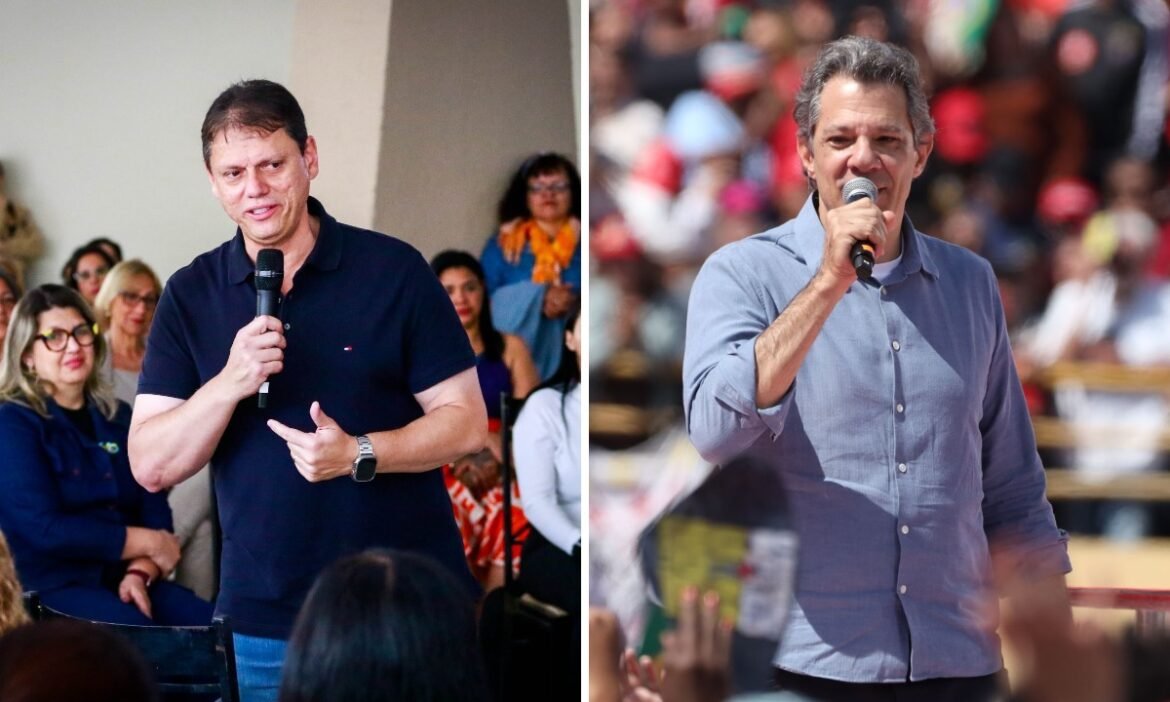 tarcisio-e-haddad-iniciam-campanha-ao-governo-de-sp-com-atos-na-grande-sao-paulo