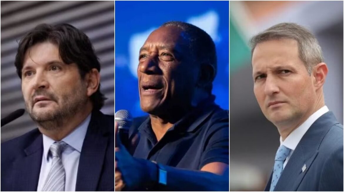 ‘braco-direito’,-‘senador-do-povo’-e-seguranca:-em-evento,-candidatos-ao-senado-em-sp-divulgam-lemas