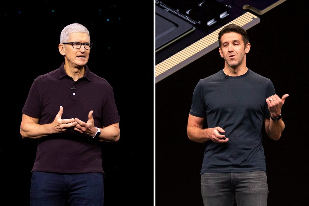 quanto-vao-ganhar-tim-cook-e-john-ternus-apos-a-troca-de-comando-na-apple-|-g1