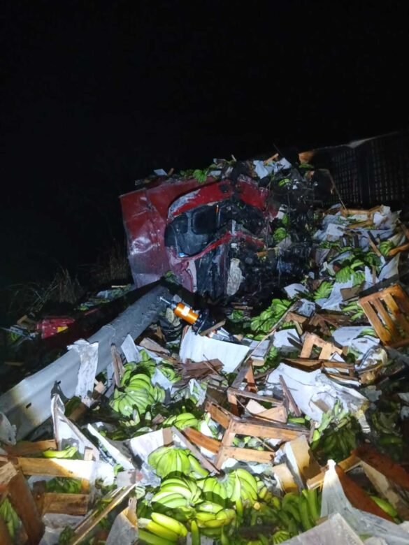 motorista-morre-em-batida-entre-caminhoes-na-br-135