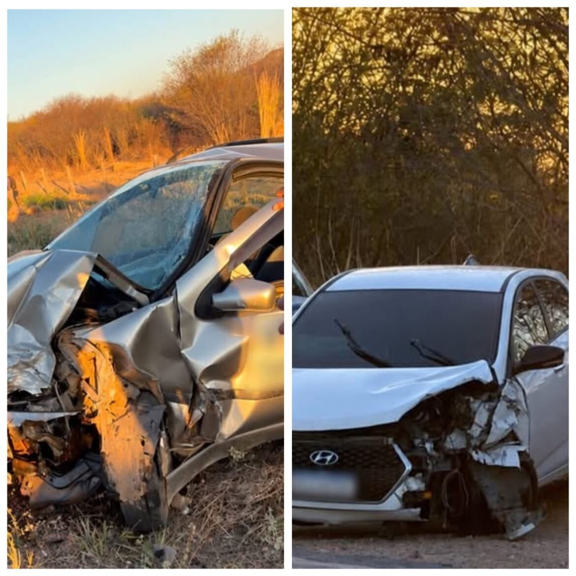 motorista-tenta-ultrapassar-caminhao-na-mgc-122-e-bate-em-carro-que-seguia-no-sentido-contrario