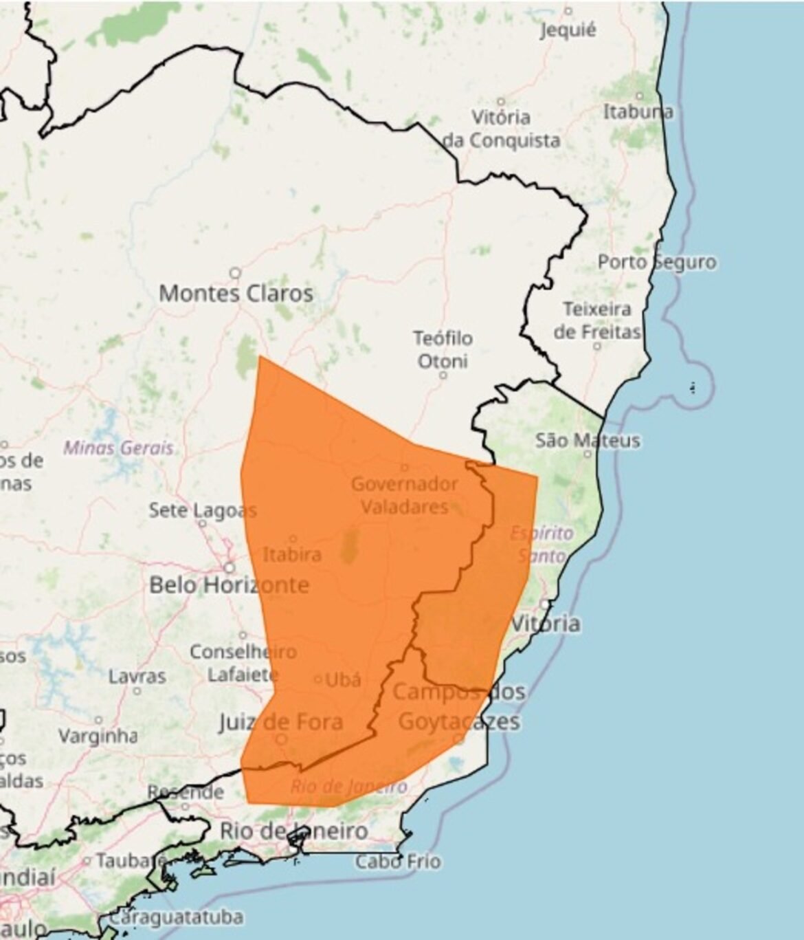 alerta-de-perigo-preve-chuva,-ventos-de-ate-100-km/h-e-granizo-em-cidades-do-vale-do-jequitinhonha
