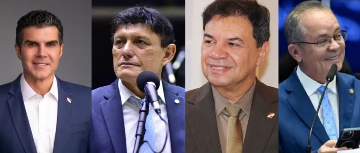 quaest-para-o-senado-no-para,-votos-validos:-helder,-28%;-delegado-eder-mauro,-24%;-chicao,-20%;-zequinha-marinho,-17%