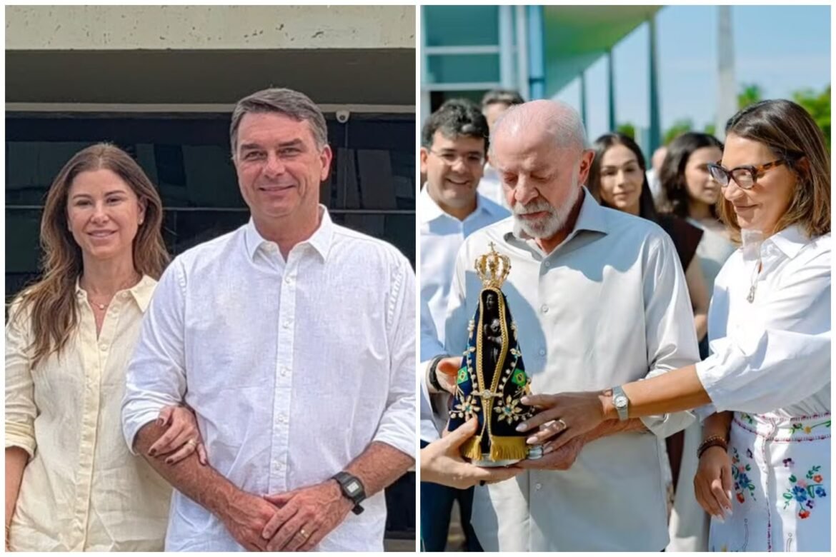 programa-de-flavio-vai-ao-ar-sem-audio-e-homenageia-nossa-senhora-aparecida;-lula-tambem-menciona-padroeira
