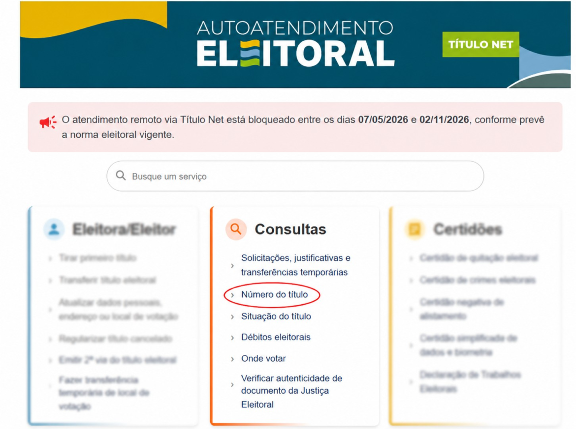 eleicoes-2026:-veja-como-consultar-numero-do-titulo-de-eleitor,-zona-e-secao